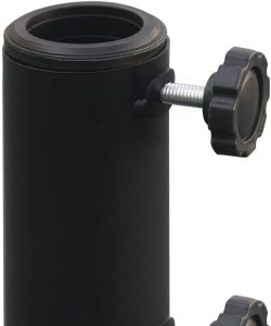 Goodhome Podstawa do parasola ogrodowego napełniana wodą 25 l 28 kg taras ogród HDPE 2