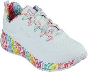 Skechers Sneakersy damskie UNA LITE EXUBERANT HEARTS (177976 WMLT 41) 2