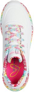 Skechers Sneakersy damskie UNA LITE EXUBERANT HEARTS (177976 WMLT 41) 3