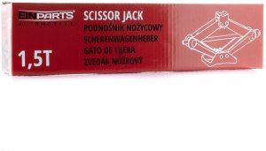 Einparts Automotive EINPARTS Podnośnik nożycowy z grzechotką 1500 kg do warsztatów i samochodów 11