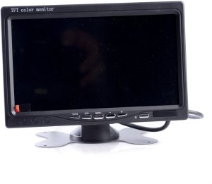 Einparts Automotive EINPARTS MONITOR TFT LCD 7 CALI DO KAMERY COFANIA Z PRZEŁĄCZNIKIEM SYGNAŁU 2