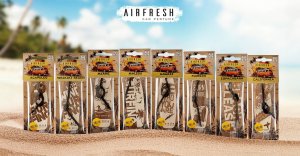 Airfresh AIRFRESH ZAPACH ATLANTIC MALIBU ZAWIESZKA DO AUTA GREJPFRUT CEDR MANDARYNKA 3