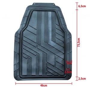 Einparts Automotive EINPARTS DYWANIKI GUMOWE DO AUTA ZESTAW 4 SZTUKI PVC ŁATWE DO CZYSZCZENIA 9