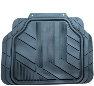 Einparts Automotive EINPARTS DYWANIKI GUMOWE DO AUTA 4 SZTUKI PVC Z SREBRNYM PASKIEM DO AUTA 3