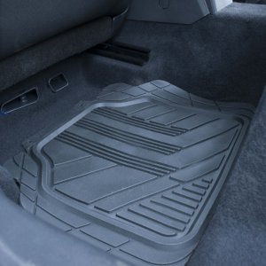 Einparts Automotive EINPARTS DYWANIKI GUMOWE DO AUTA 4 SZTUKI PVC Z CZERWONYM PASKIEM ZESTAW 13