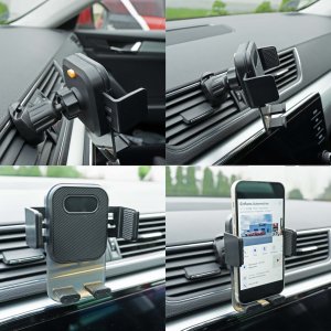 Einparts Automotive EINPARTS UCHWYT TELEFONICZNY DO KRATKI NAWIEWU Z OPOŁOTEM TPE I OBRÓTEM 9