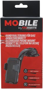 Einparts Automotive EINPARTS UCHWYT SAMOCHODOWY NA TELEFON DO SZYBY Z PRZYSSAWKĄ I OBRÓTEM 360 7