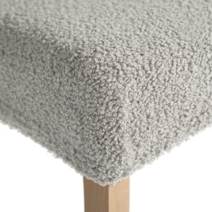 Aptel Pokrowiec na krzesło wodoodporny 35x55x30 cm srebrny 4