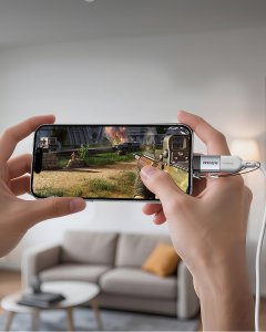 Adapter USB Innostyle USB-A - Lightning Szary 2