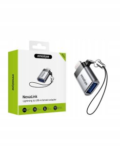 Adapter USB Innostyle USB-A - Lightning Szary 7