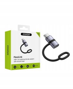 Adapter USB Innostyle Innostyle Adapter przejściówka Usb-C usb typ c do lightning iPhone 15 16 17 7