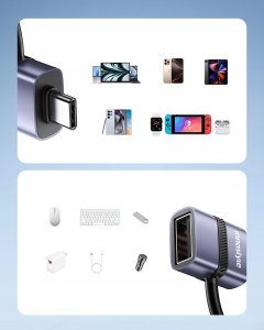 Adapter USB Innostyle Innostyle Adapter przejściówka Usb-A 3.0 do Usb-C na Usb typ C 3A 5Gbps OTG 4