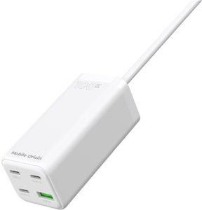 Ładowarka Mobile Origin Ładowarka GAN 100W COMPACT MULTIHUB PW18 3X USB-C + USB-A 12