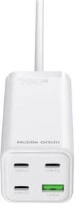 Ładowarka Mobile Origin Ładowarka GAN 100W COMPACT MULTIHUB PW18 3X USB-C + USB-A 13