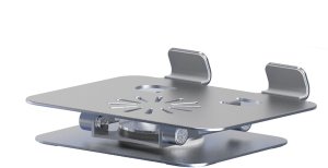 EXQUISITE GAMING LIMITED Somostel uchwyt podstawka aluminiowa srebrna  SMS-ZB56 4