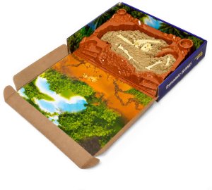 click4TOYS Piasek kinetyczny dla dzieci wykopaliska szkielet dinozaura + akcesoria [kod produktu: ] 3