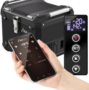 Lodówka turystyczna Yolco Topcase MCX17 Black 17 l 19