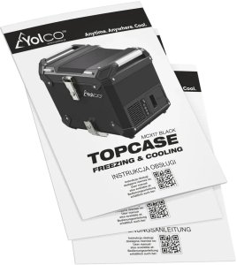 Lodówka turystyczna Yolco Topcase MCX17 Black 17 l 26