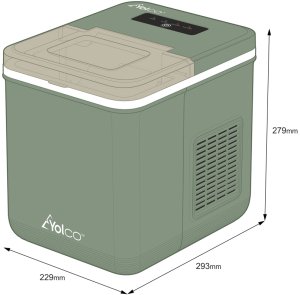 Kostkarka do lodu Yolco ICM1 Pistachio 27