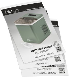 Kostkarka do lodu Yolco ICM1 Pistachio 30