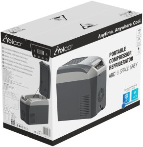 Lodówka turystyczna Yolco ARC18 Space Grey 16 l 28