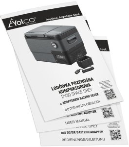Lodówka turystyczna Yolco DX30 Space Gray 30 l 25