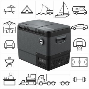 Lodówka turystyczna Yolco DX40 Space Grey 39 l 32