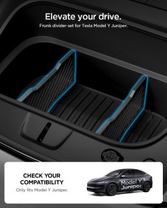 Spigen SPIGEN TESLA FRUNK DIVIDER, BLACK - TESLA MODEL Y(JUNIPER) 12