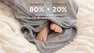 Momcozy Ręcznik dla niemowlaka | Motyw Słonika | WC014 (WC014-U200NB-A) 3