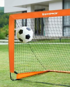 Songmics Bramki piłkarskie dla dzieci Zestaw 2 sztuk Pop Up Szybki montaż Garden Park Rama plażowa wykonana z prętów z włókna szklanego T (SZQ122O02 XXX) 2