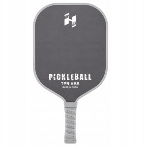 LeanToys Zestaw Paletki Do Gry w Pickleballa Tenisa Badmintona 2 Piłki Czarno-Szare 2