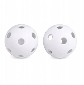 LeanToys Zestaw Paletki Do Gry w Pickleballa Tenisa Badmintona 2 Piłki Czarno-Szare 3