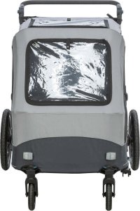 Trixie Dla psa składana quick-fold XL: 87,5 × 97 × 93/150 cm szara 3