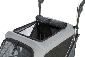 Trixie Dla psa składana quick-fold XL: 87,5 × 97 × 93/150 cm szara 5