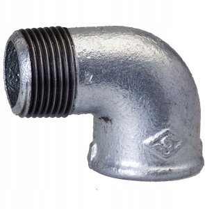 Gebo Kolano 90° nakr.wkr. 1 1/2'' Ocynk 2