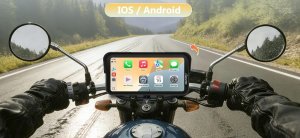 Ejeas Carpuride W603DT wodoszczelny ekran motocyklowy CarPlay Android Auto TPMS 4