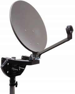 Antena satelitarna AX TECHNOLOGY Antena Satelitarna Camper Caravan 35cm Mobilna Offsetowa AXT35 Campingowa 2