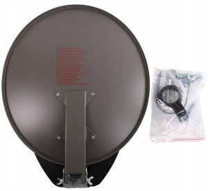 Antena satelitarna AX TECHNOLOGY Antena Satelitarna Camper Caravan 35cm Mobilna Offsetowa AXT35 Campingowa 4