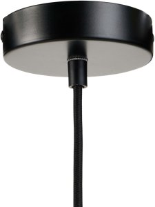 Lampa wisząca Beliani WERU Plecionka Naturalny 5