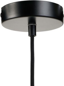 Lampa wisząca Beliani UMBA Plecionka Naturalny 8