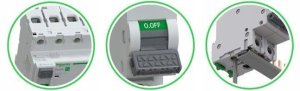 Schneider Wyłącznik nadprądowy C 63A 4P Easy9 Pro EZ9R49440 (EZ9F57463) 2