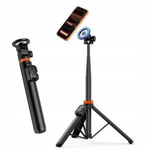 Selfie stick 4kom.pl Magsafe Bluetooth Selfie stick tripod black 2