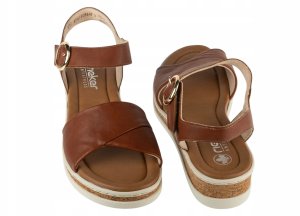 Rieker Rieker Sandals V4191-24 Brązowe 43 4