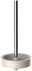 Spieniacz do mleka Outin Ręczny spieniacz do mleka - LattoGo Starburst Silver - (OTMF-LG-01-SS) 3