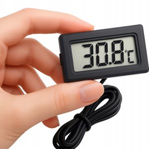 Duronic Termometr cyfrowy LCD elektroniczny precyzyjny pomiar temperatury z sondą (HOME0027) 2