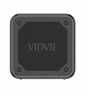 Głośnik Vidvie Bluetooth przenośny bezprzewodowy mały mini czarny AUX TF/micro SD (GSMA0433) 3