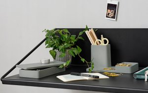 Zone Organizer na biurko Pebble Grey cement 25664 2