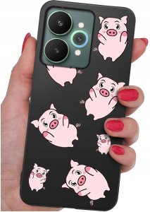 krainaGSM Etui Do Realme 15 5G | 15 Pro 5G Wzory | Silikonowe Matt Case 3