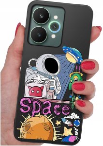 krainaGSM Etui Do Realme 15 5G | 15 Pro 5G Wzory | Silikonowe Matt Case 3