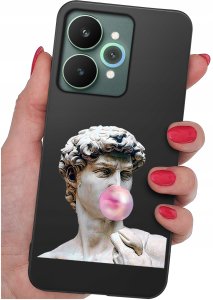 krainaGSM Etui Do Realme 15 5G | 15 Pro 5G Wzory | Silikonowe Matt Case 3